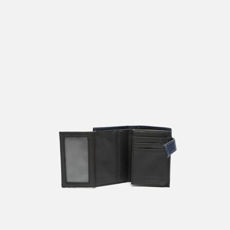 Ikaro cartera vertical con compartimento de billetes y tarjertas ED.