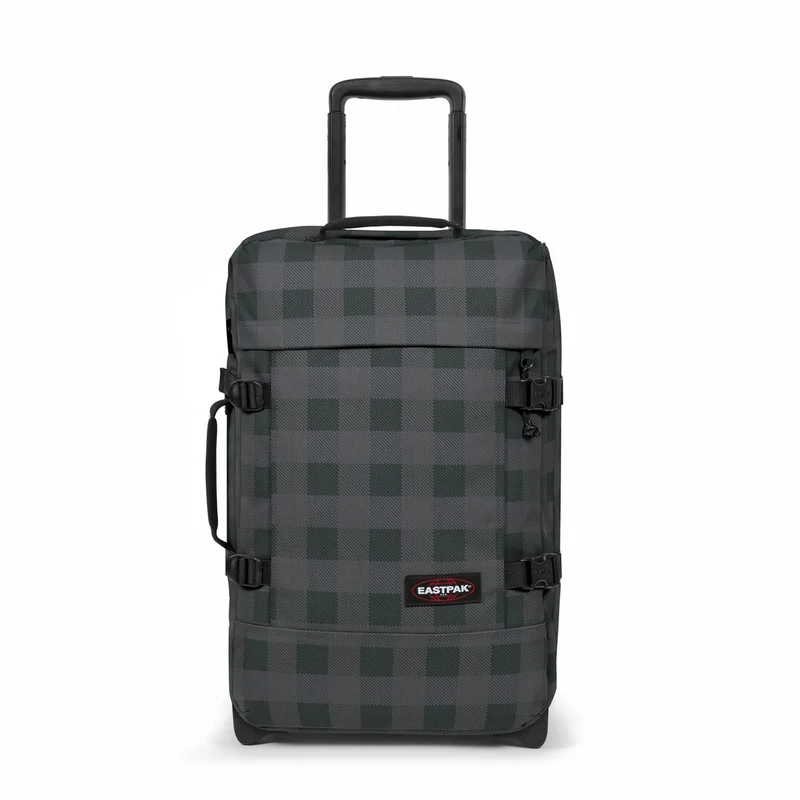 Eastpak Tranverz S 42 - Bolsa de viaje con ruedas 51 cm (checker grey)