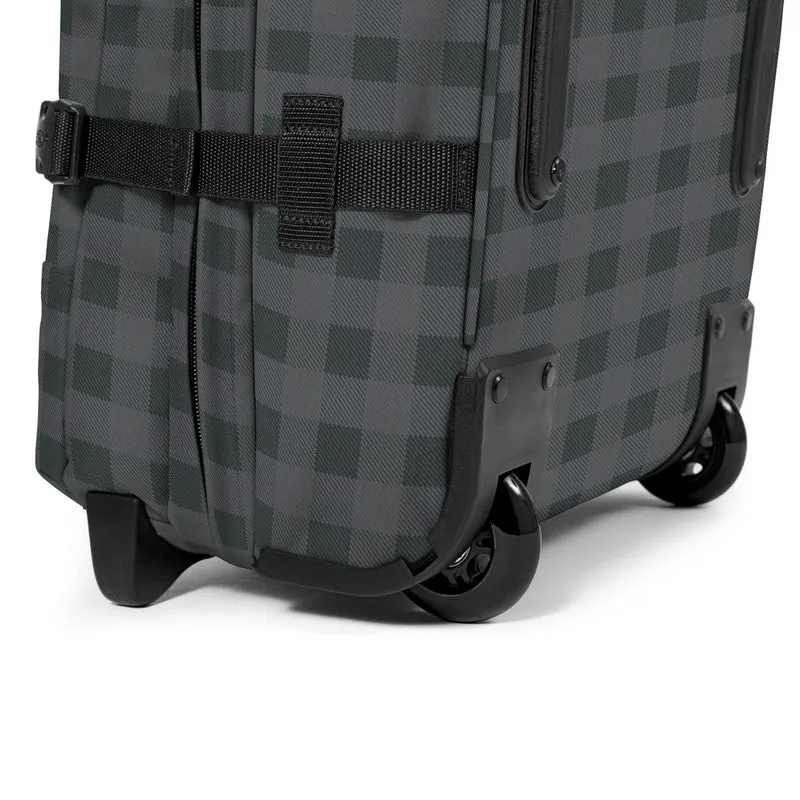 Eastpak Tranverz S 42 - Bolsa de viaje con ruedas 51 cm (checker grey)