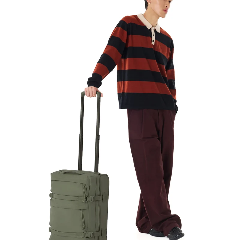 Eastpak Transit'r Plus 42L - Bolsa de viaje con ruedas S 55 cm (monotone khaki)