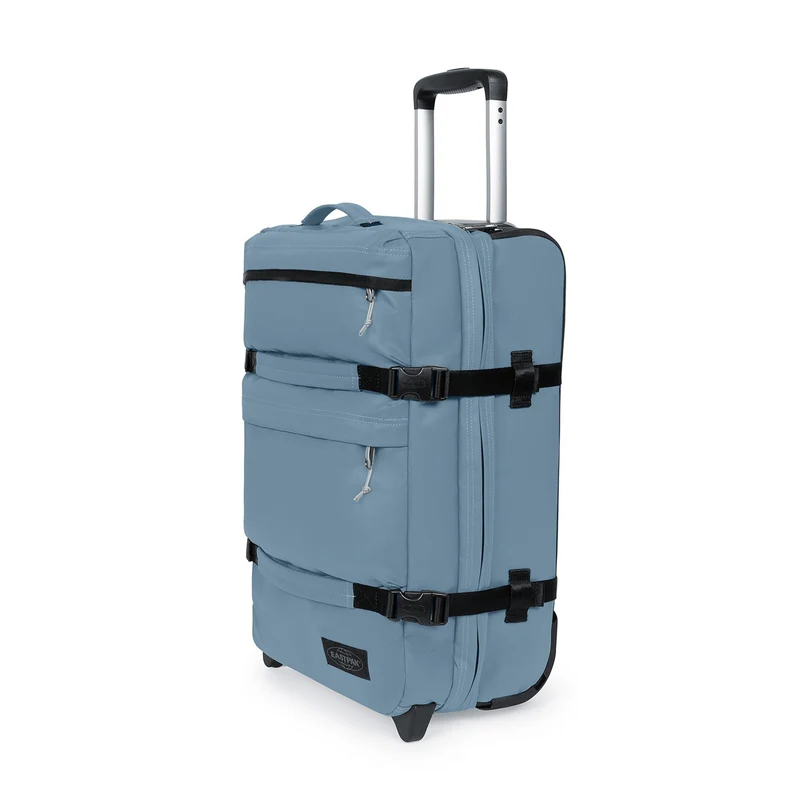 Eastpak Transit'r Plus 42L - Bolsa de viaje con ruedas S 55 cm (tarp dust blue)