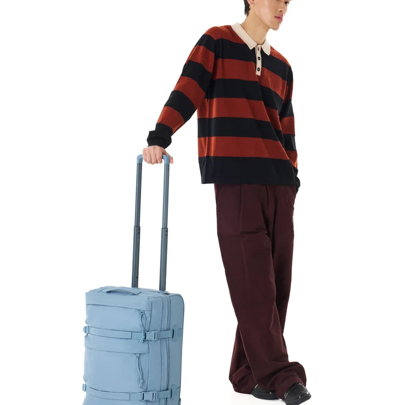 Eastpak Transit'r Plus 42L - Bolsa de viaje con ruedas S 55 cm (monotone blue)