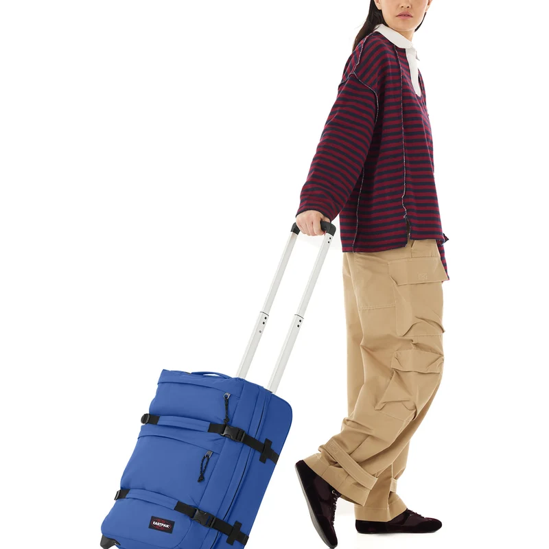 Eastpak Transit'r Plus 42L - Bolsa de viaje con ruedas S 55 cm (indigo blue)