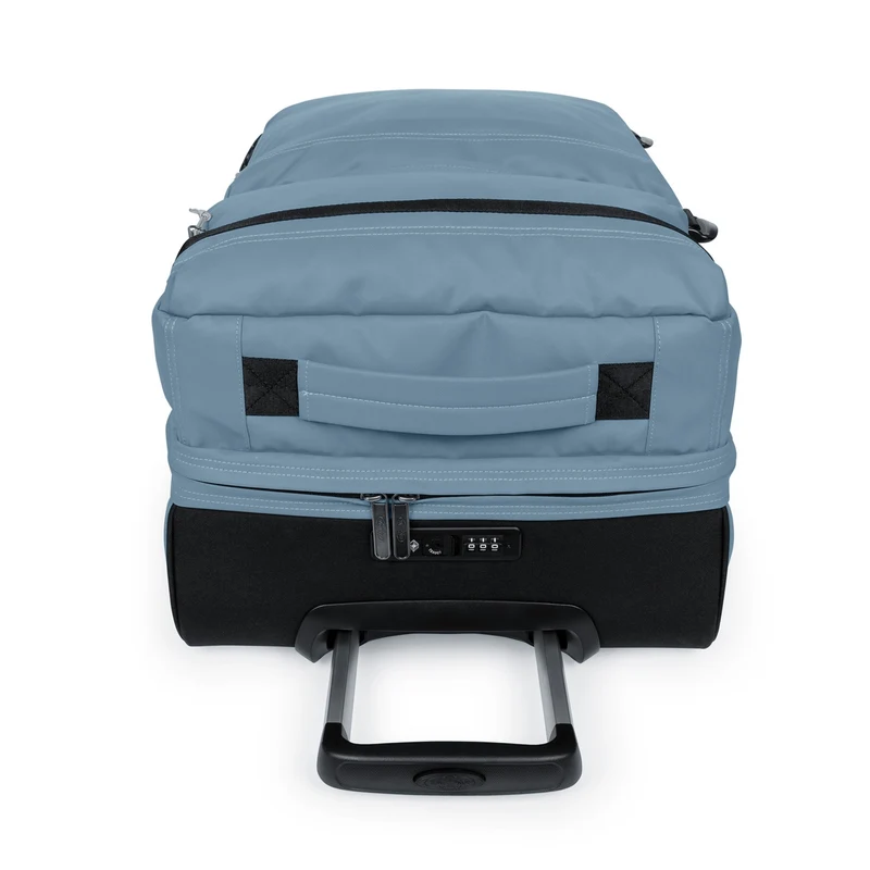 Eastpak Transit'r Plus - Bolsa de viaje con ruedas M 67 cm (tarp dust blue)