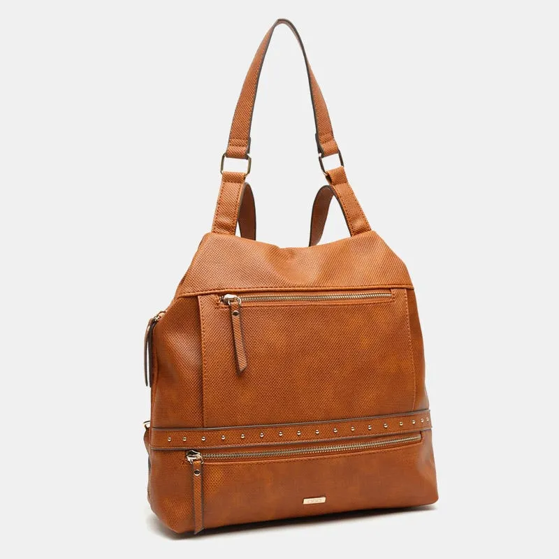 Engri mochila antirrobo con detalles metálicos