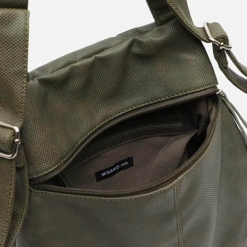Engri mochila antirrobo con detalles metálicos