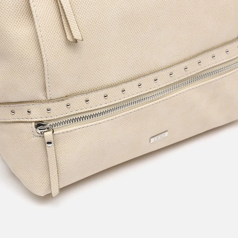 Engri mochila antirrobo con detalles metálicos