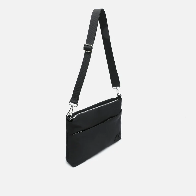 Nebula bolso bandolera de nylon con textura de neopreno