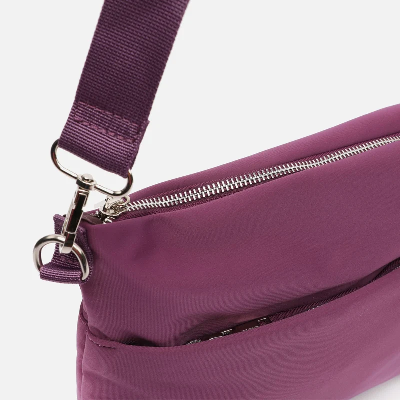 Nebula bolso bandolera de nylon con textura de neopreno