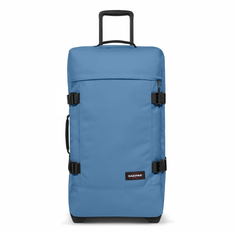 Eastpak Tranverz M 78 - Bolsa de viaje con ruedas 67 cm (aviator blue)