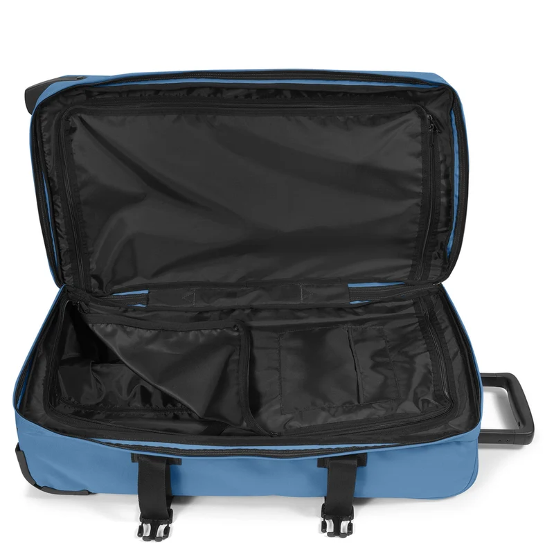 Eastpak Tranverz M 78 - Bolsa de viaje con ruedas 67 cm (aviator blue)