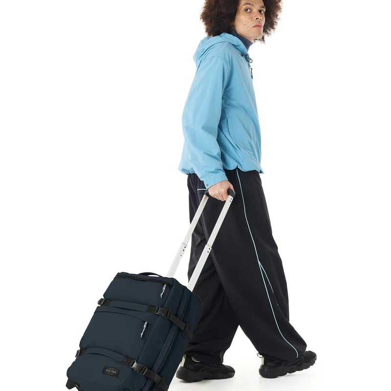 Eastpak Transit'r Plus 42L - Bolsa de viaje con ruedas S 55 cm (tarp navy)