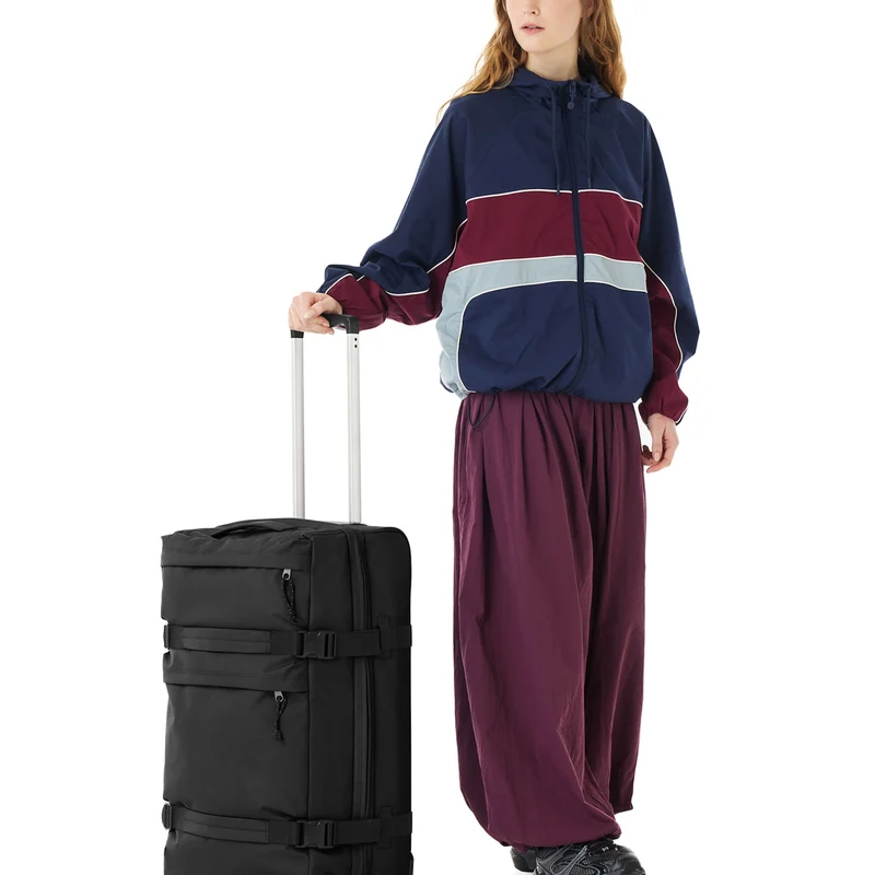 Eastpak Transit'r Plus - Bolsa de viaje con ruedas M 67 cm (black)