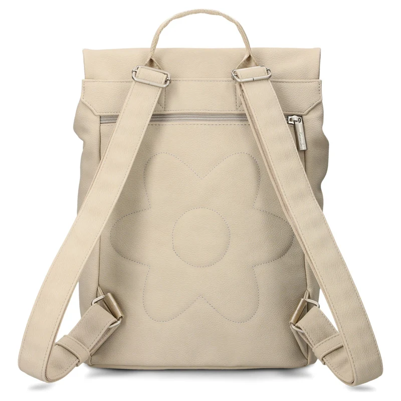 zwei Mademoiselle MR13 - Mochila 35 cm (nubuk-linen)