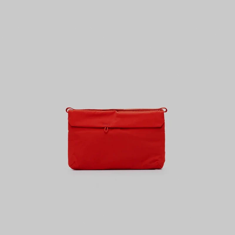 Flat Sacoche Small Topologie Red
