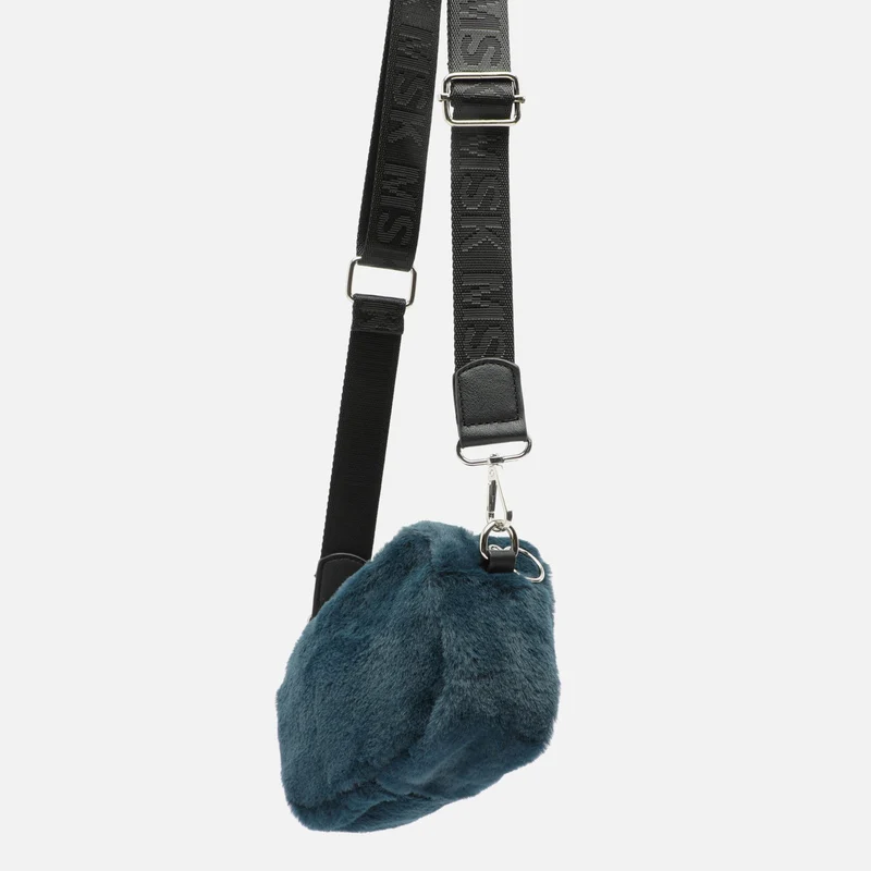 Furry bolso bandolera pequeño efecto pelo ED.