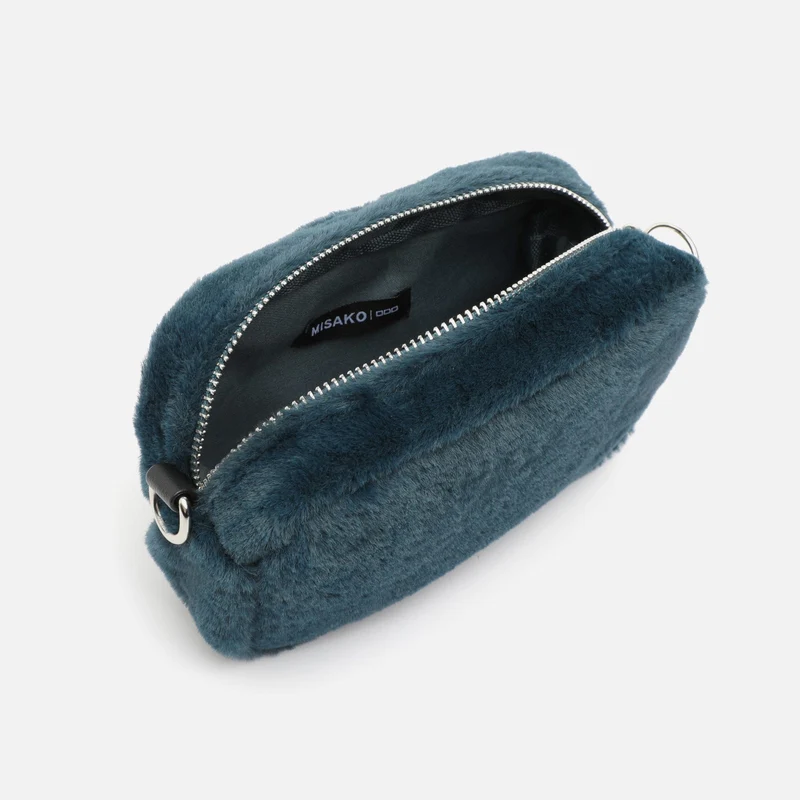 Furry bolso bandolera pequeño efecto pelo ED.