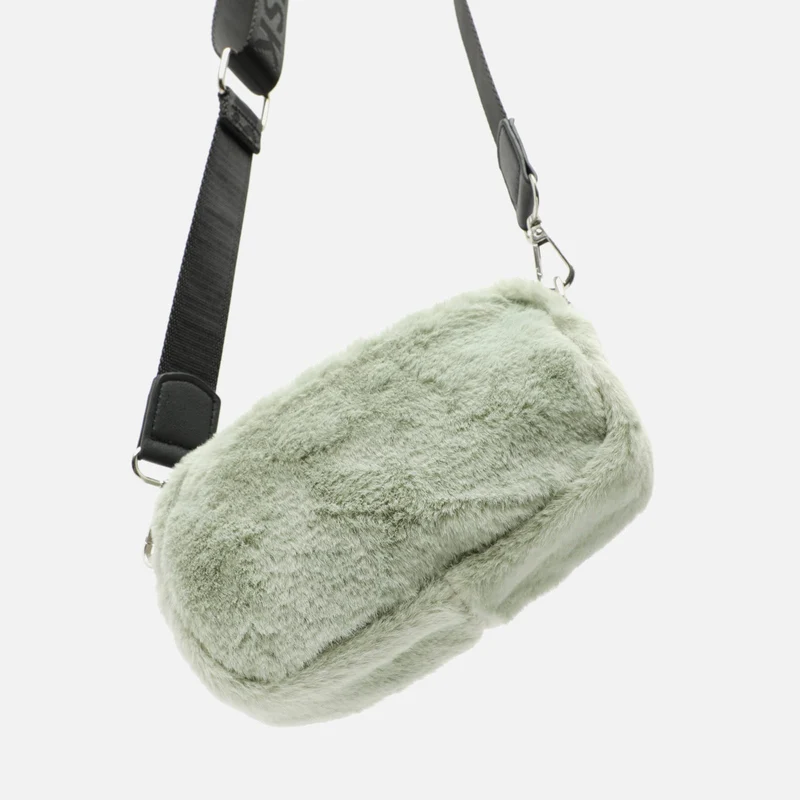 Furry bolso bandolera pequeño efecto pelo ED.