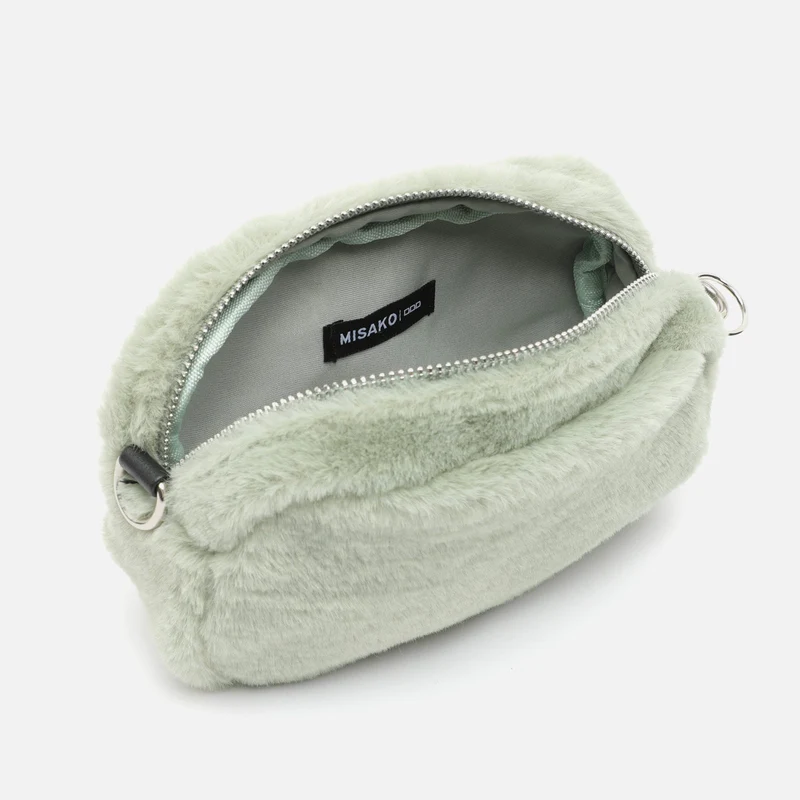 Furry bolso bandolera pequeño efecto pelo ED.