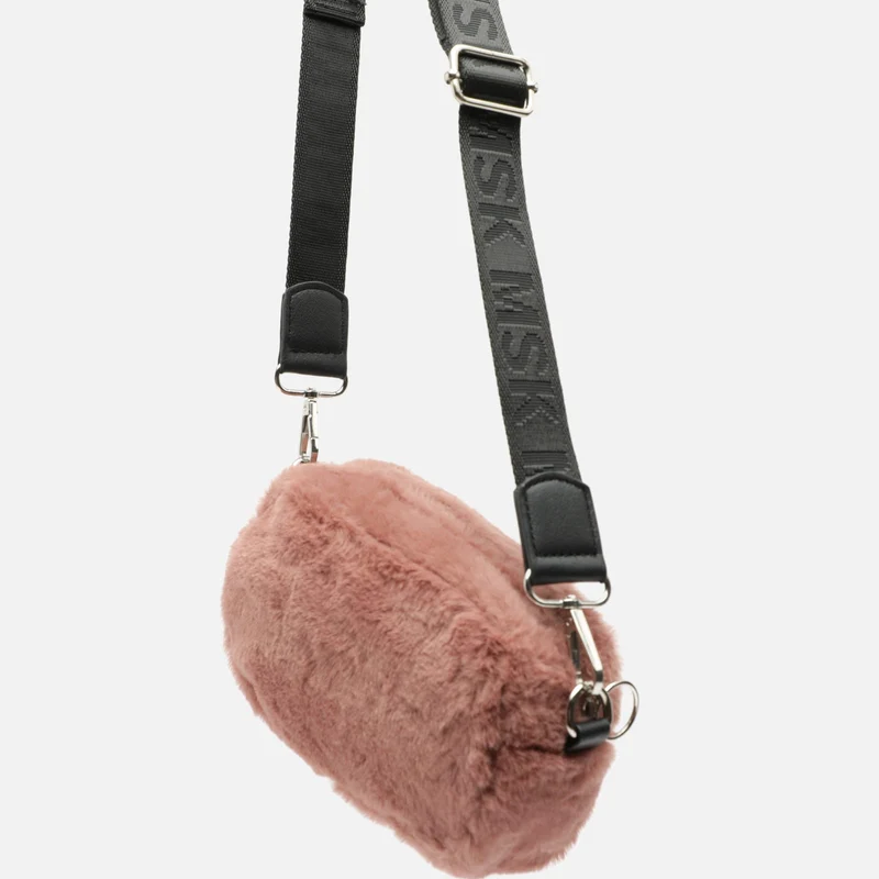 Furry bolso bandolera pequeño efecto pelo ED.