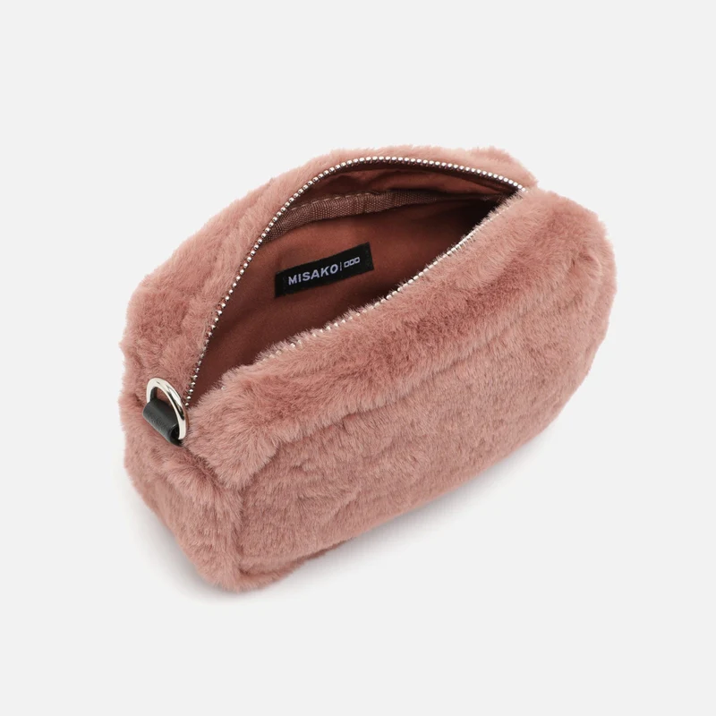 Furry bolso bandolera pequeño efecto pelo ED.