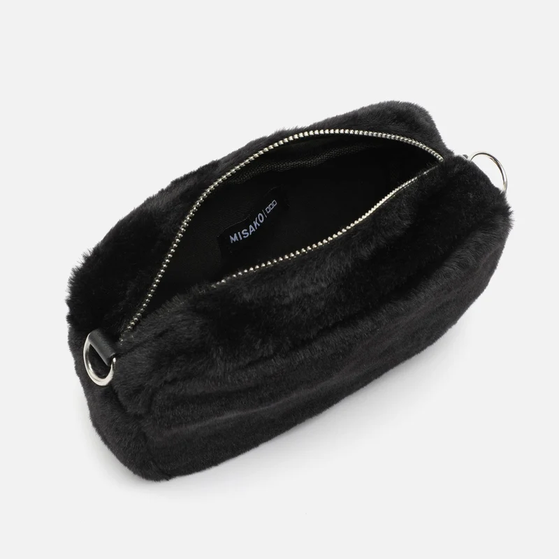 Furry bolso bandolera pequeño efecto pelo ED.