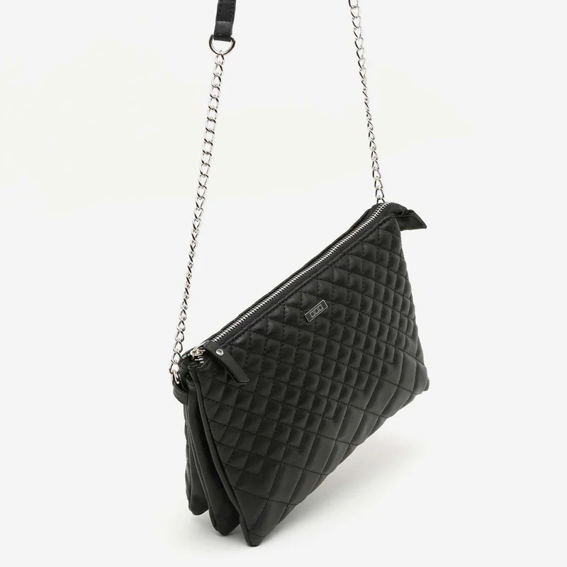 Bedford bolso de fiesta acolchado con correa ED.