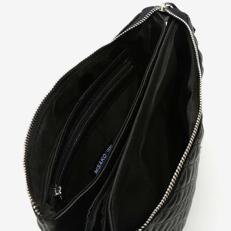 Bedford bolso de fiesta acolchado con correa ED.