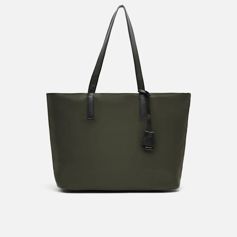 Emanda bolso shopper de nylon con bolsillo para portátil 15 pulgadas