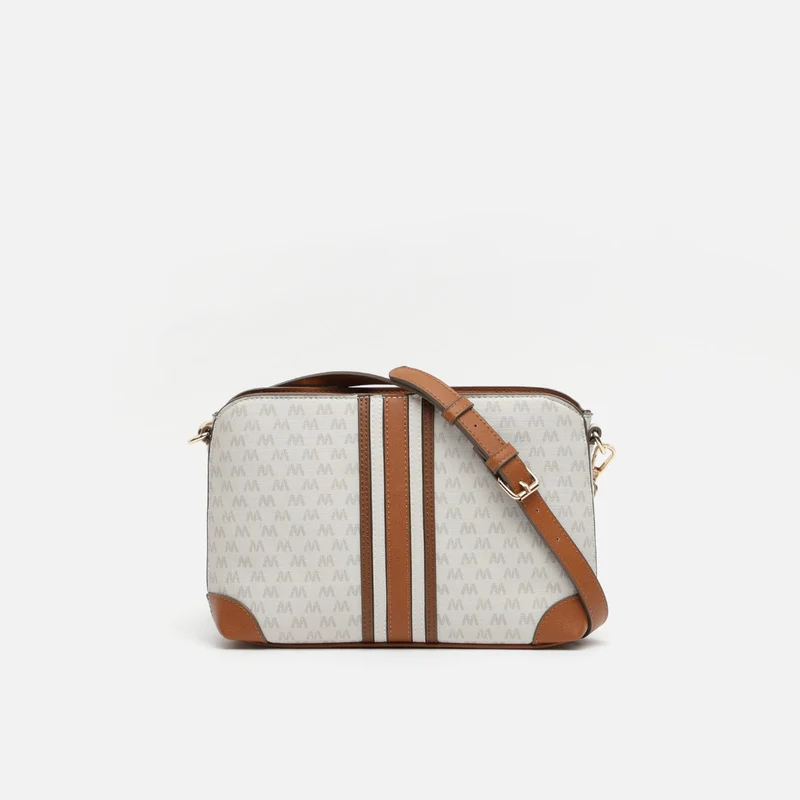 Eveline bolso bandolera pequeño con estampado monogram