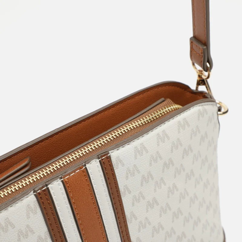Eveline bolso bandolera pequeño con estampado monogram