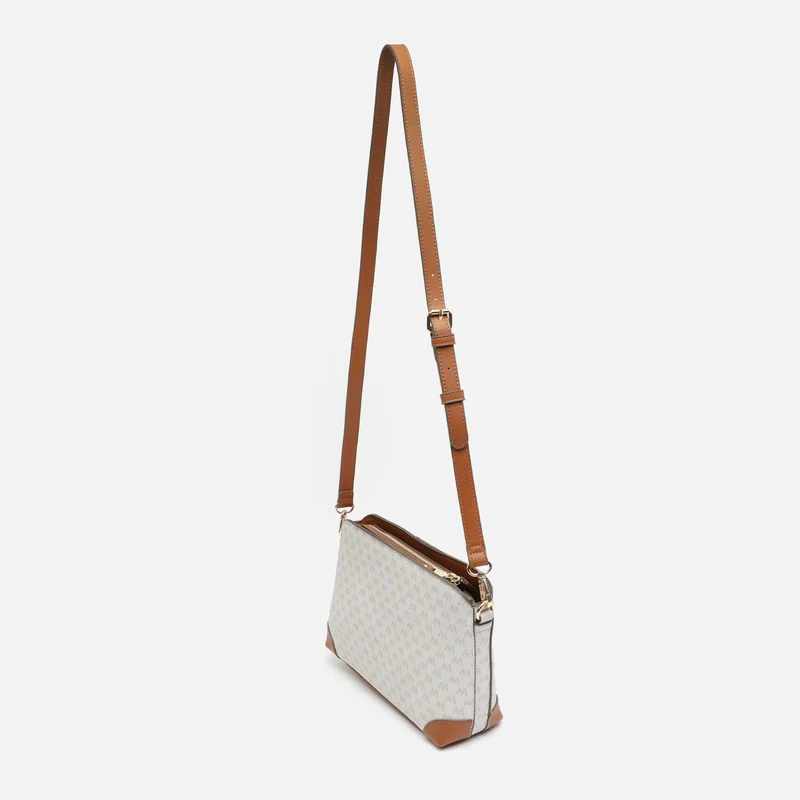 Eveline bolso bandolera pequeño con estampado monogram