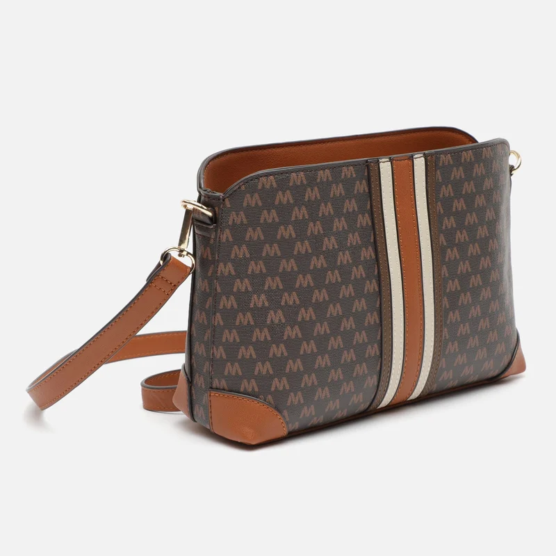 Eveline bolso bandolera pequeño con estampado monogram