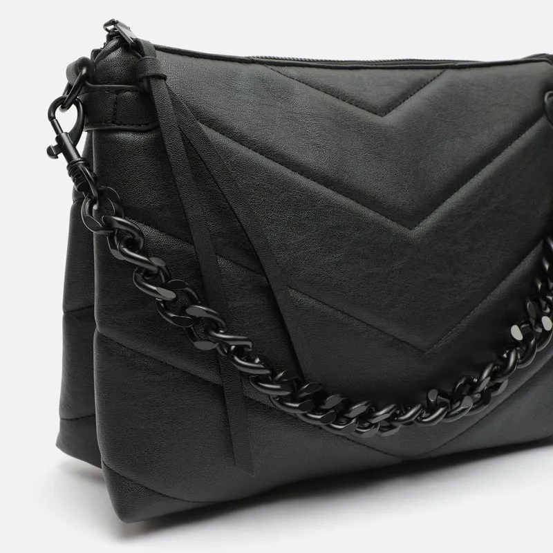 Ronnie bolso bandolera acolchado con doble asa ED.