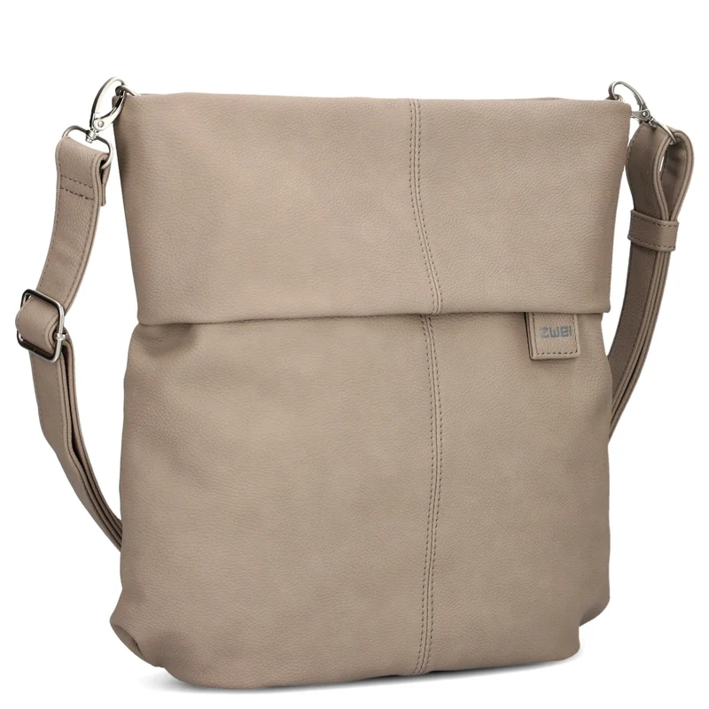 zwei Mademoiselle M12 - Bolso de hombro 32 cm (nubuk-cappuccino)
