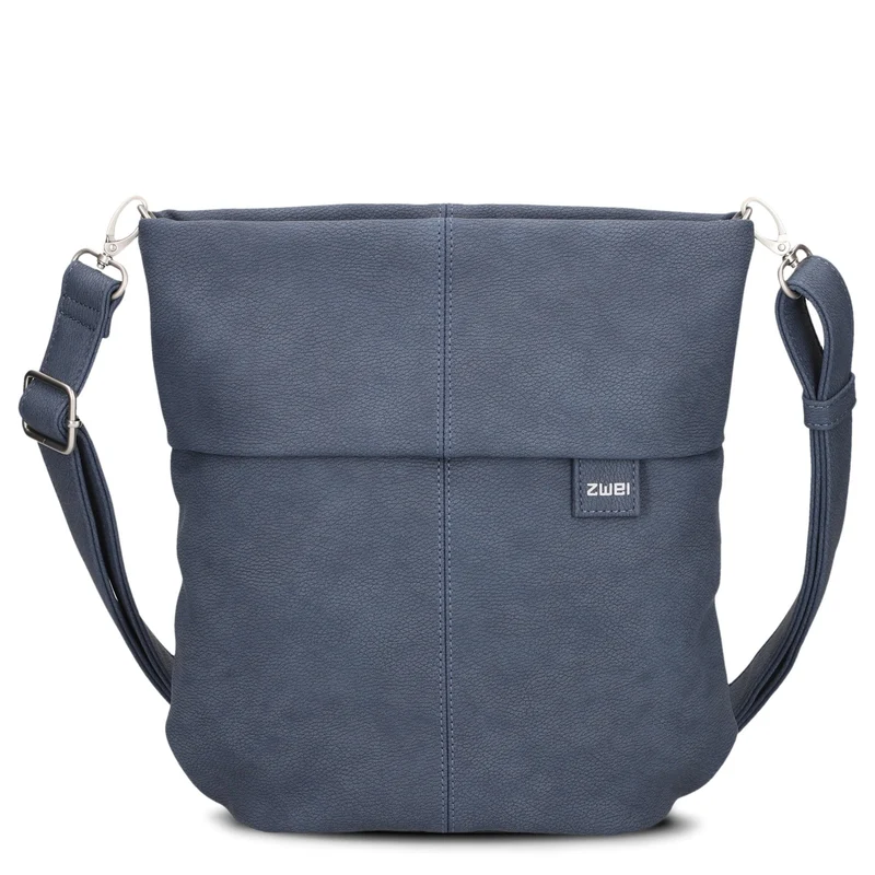 zwei Mademoiselle M90 - Bolso bandolera 28 cm (nubuk-blue)