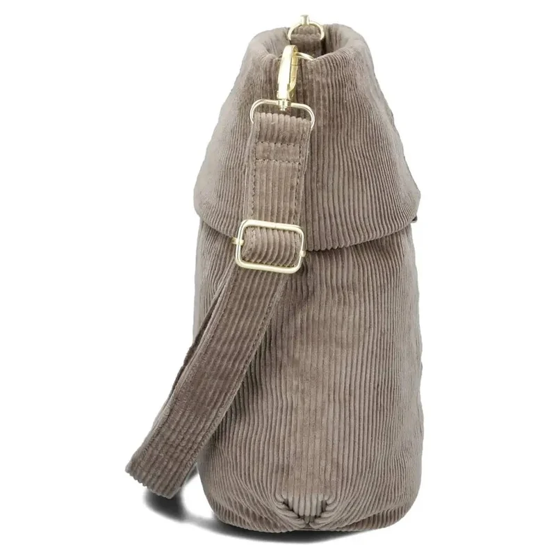 zwei Mademoiselle M90 - Bolso bandolera 28 cm (cord-mocca)