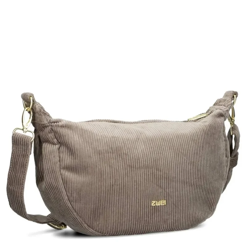 zwei Mademoiselle M70 - Bolso bandolera 34 cm (cord-mocca)
