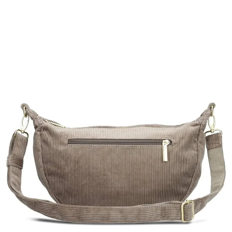 zwei Mademoiselle M70 - Bolso bandolera 34 cm (cord-mocca)