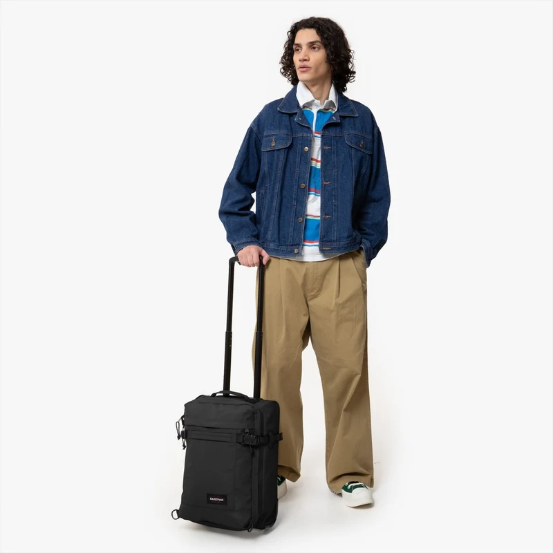 Eastpak selection Strapson XXS - Bolsa de viaje con ruedas/Mochila de viaje 43 cm (black)