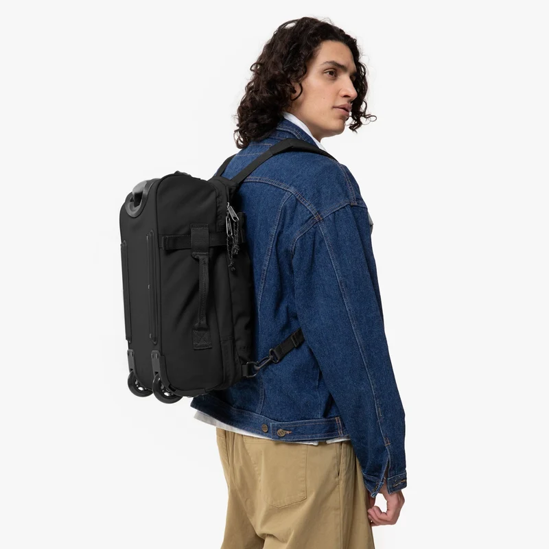 Eastpak selection Strapson XXS - Bolsa de viaje con ruedas/Mochila de viaje 43 cm (black)