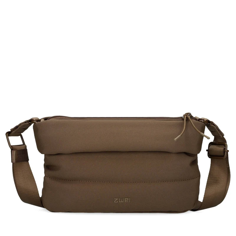 zwei Mademoiselle MTP45 - Bolso bandolera 25 cm (brown)