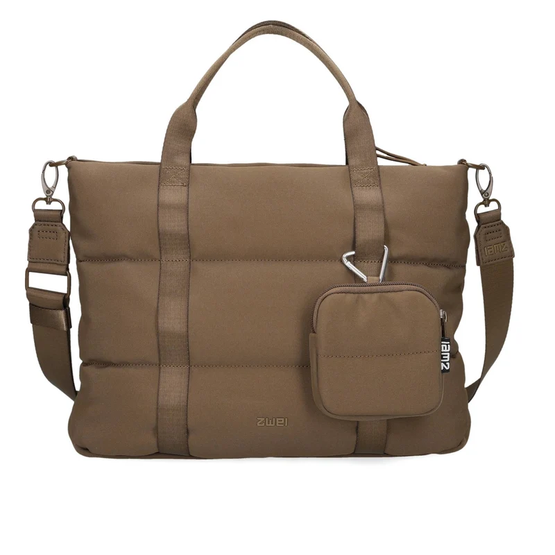 zwei Mademoiselle MTP110 - Bolso bandolera 35 cm (brown)