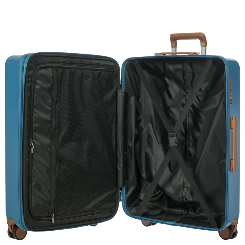 Brics Ferrara - Trolley de 4 ruedas M 67 cm expandible (denim)