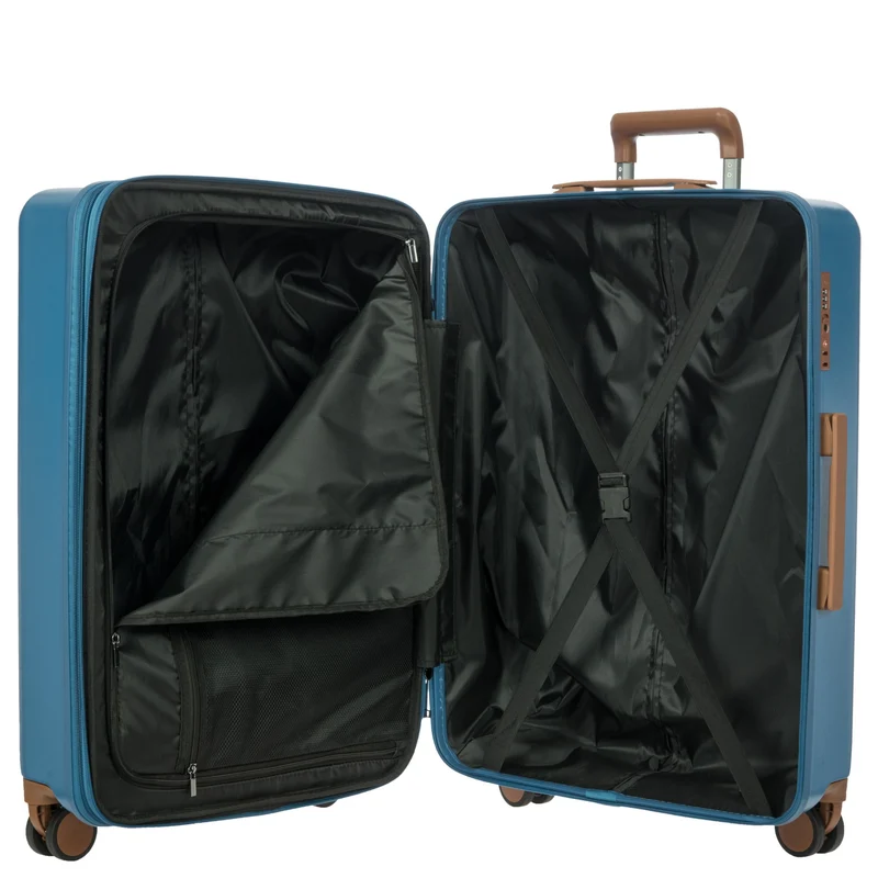 Brics Ferrara - Trolley de 4 ruedas M 67 cm expandible (denim)