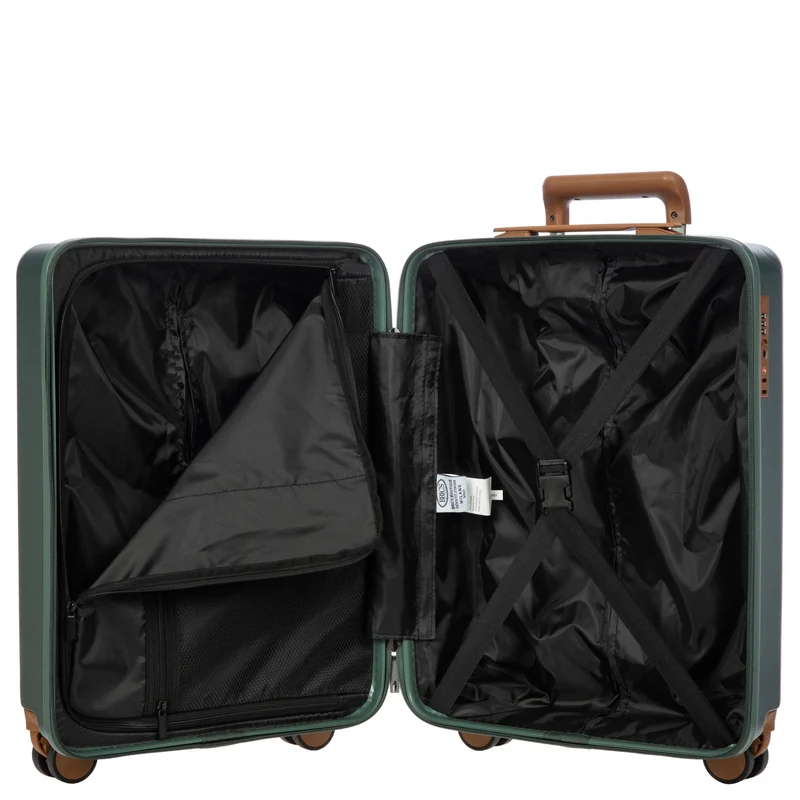 Brics Ferrara - Trolley de cabina con 4 ruedas S 55 cm (green)