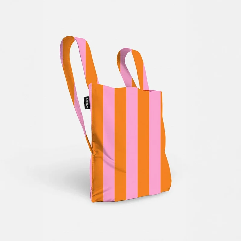 Notabag Orange Pink Stripes