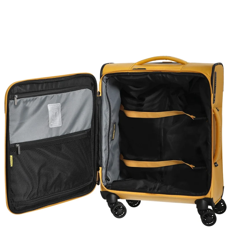 Mandarina Duck ECO - Trolley de cabina con 4 ruedas 55 cm (duck yellow)