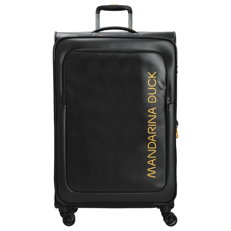 Mandarina Duck ECO - Trolley de 4 ruedas L 78 cm expandible (black)