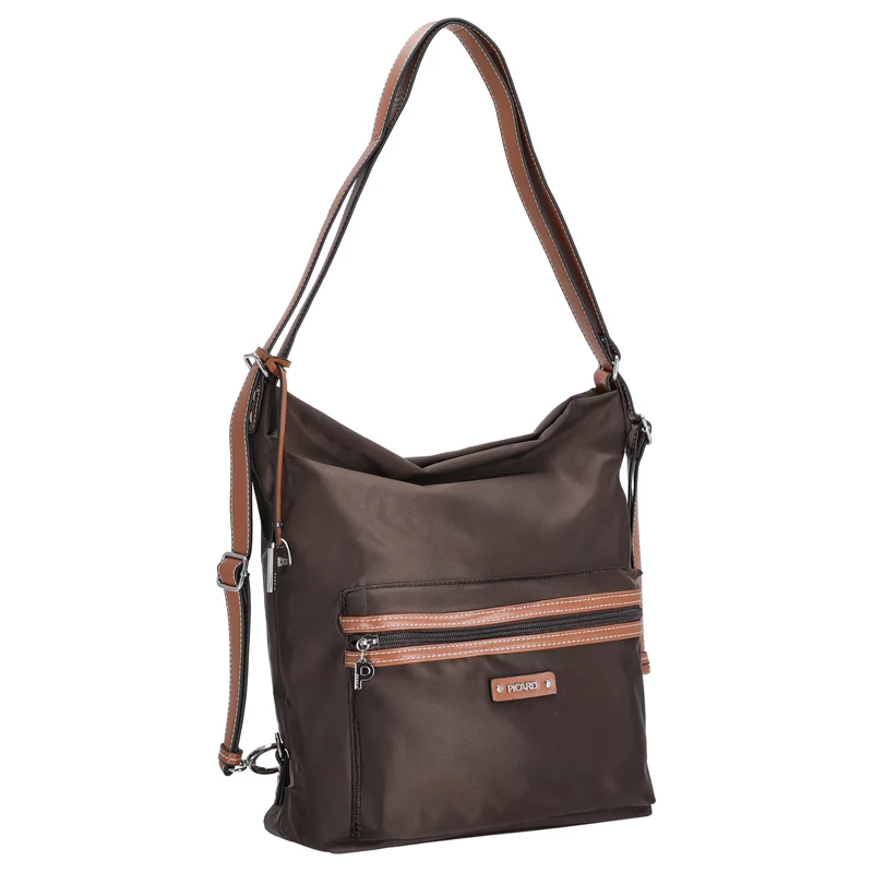 Picard Sonja - Bolso bandolera/Mochila 36 cm (cafe)